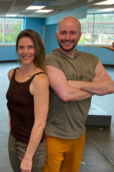 Jennifer and Michael of Yoga Steady hot yoga